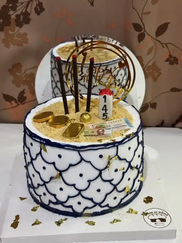 เค้กกระถางธูป 1 ปอนด์