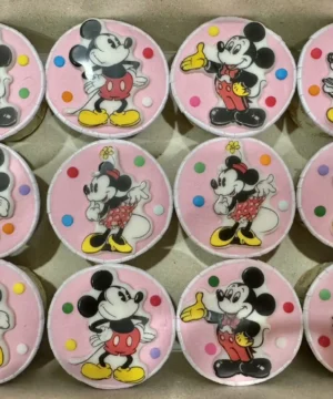 คัพเค้กมิกกี้เม้าส์วันเกิด