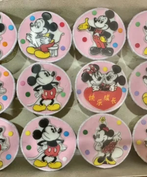 คัพเค้กมิกกี้เม้าส์ 1 กล่อง