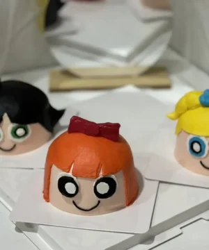 เค้กพาวเวอร์พัฟเกิร์ล 3 สาว