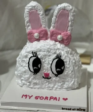 เค้กกระต่ายมินิมอล 1p