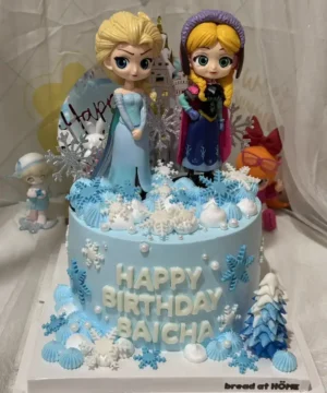 เค้กเอลซ่ากับแอนนา 1 ปอนด์