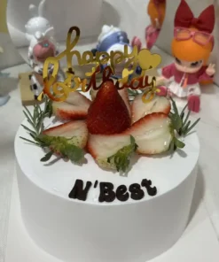 เค้กสตรอเบอรี่ช็อตเค้ก 1 ปอนด์