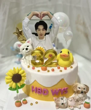 เค้กฟองดองวันเกิด 1 ปอนด์