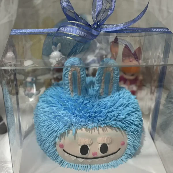 เค้กลาบูบู้สีฟ้า 1p