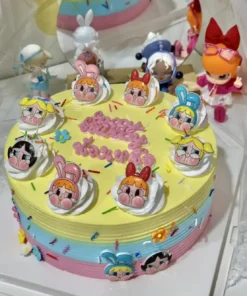 เค้กพาวเวอร์พัฟเกิร์ล 3 pound