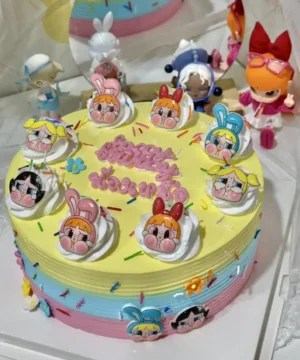 เค้กพาวเวอร์พัฟเกิร์ล 3 pound