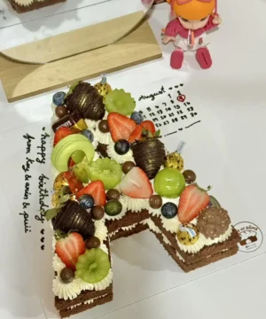 เค้กตัวอักษร A 2 ปอนด์