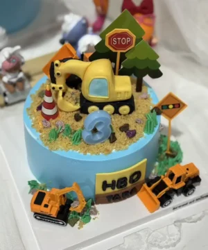 เค้กรถแม็คโคร 1 pound