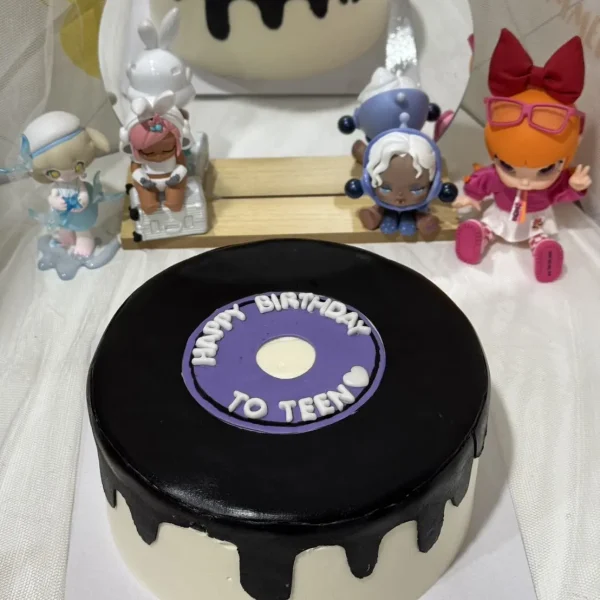 เค้กแผ่นเสียง 1 pound