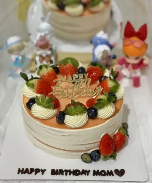 เครปเค้กวันเกิด 2 ปอนด์