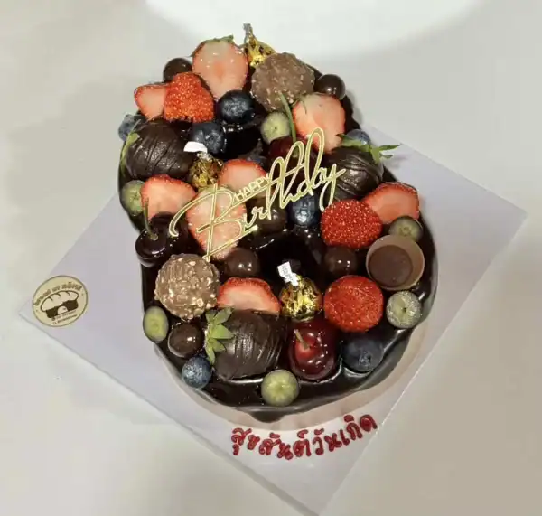 เค้กตัวเลข [NUMBER CAKE] เค้กวันเกิดสุดฮิต ดีไซน์สวย อร่อยพรีเมียม - Image 7