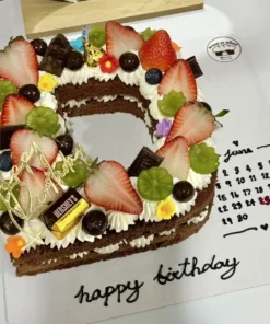 เค้กตัวอักษร D 1 ปอนด์