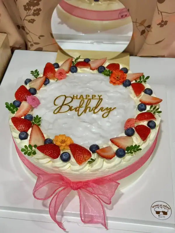 เค้กมะพร้าวอ่อนครีมสด 5 ปอนด์