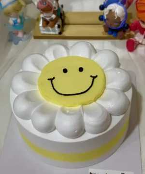 เค้กดอกเดซี่ 1 ปอนด์