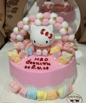 เค้กคิตตี้วันเกิด 1 ปอนด์