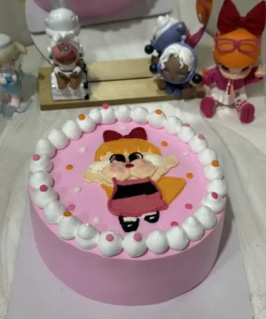 เค้กพาวเวอร์พัฟเกิร์ล 1 ปอนด์