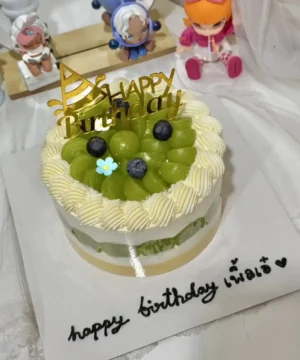 เค้กองุ่นไซมัสคัสครีมสดวันเกิด 1 ปอนด์