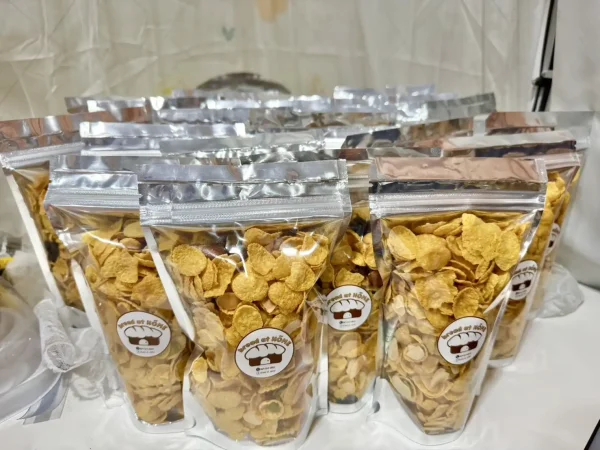 คอนเฟลกคาราเมล 200 กรัม ผสมธัญพืช เนยคาราเมลแท้กรอบนาน ฿100 - Image 3