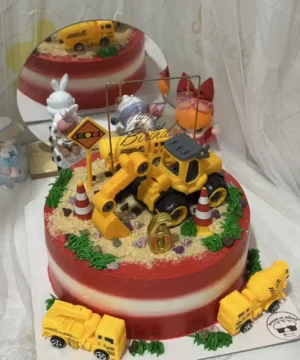 เค้กรถแม็คโคร 3p