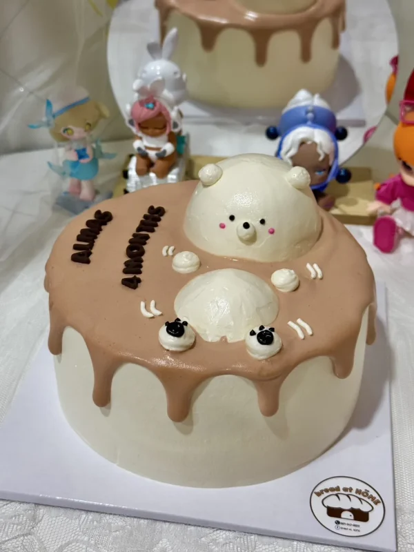 เค้กหมีลอยน้ำ 1 pound