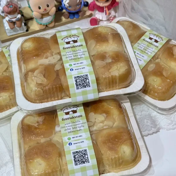 ขนมปังเนยสดอัลมอนด์