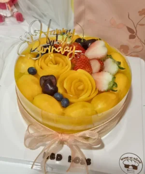 เค้กมะยงชิดหน้านิ่ม 2 ปอนด์