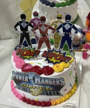 เค้กพาวเวอร์เรนเจอร์ 1 pound