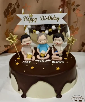 เค้กฟองดอง 3 ปอนด์