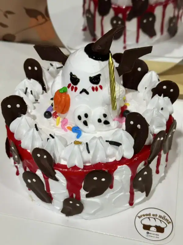 เค้กฮาโลวีนวันเกิด 1 pound
