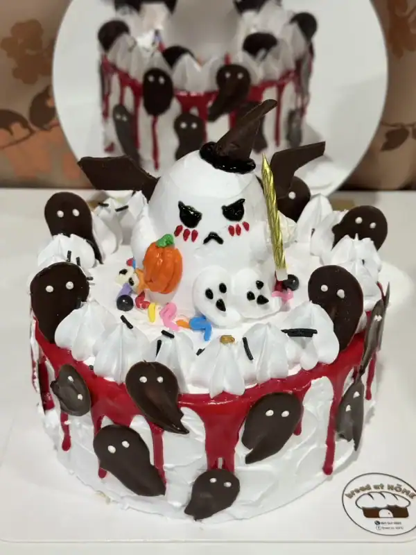 เค้กฮาโลวีน 1 ปอนด์