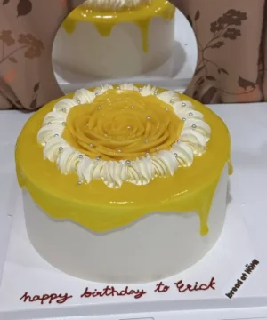 เค้กมะม่วงครีมสด 3 ปอนด์