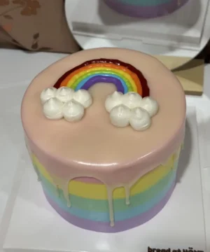เค้กเรนโบว์สายรุ้ง 1p