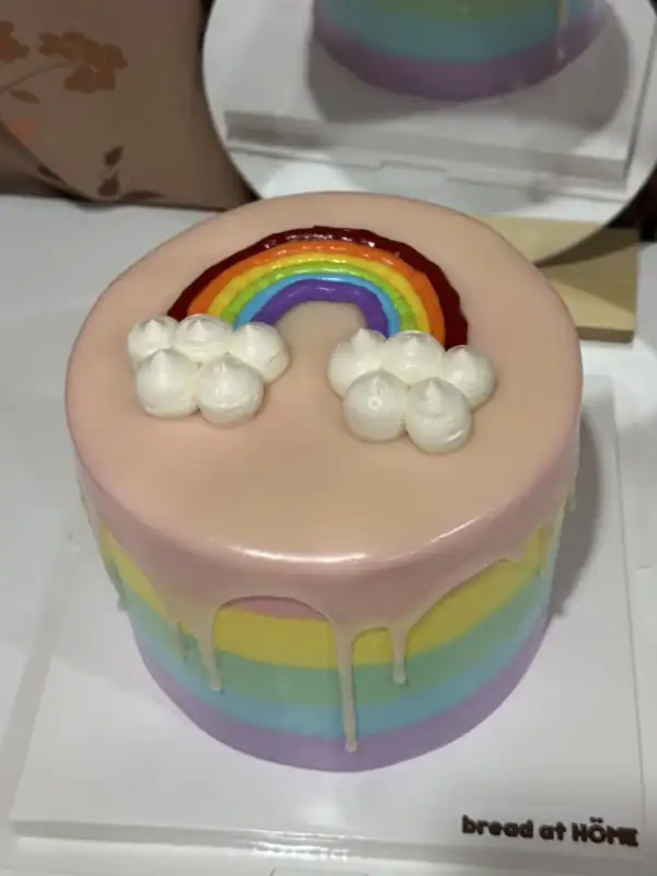 เค้กเรนโบว์สายรุ้ง 1p