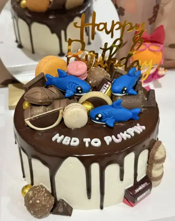 เค้กช็อกโกแลตกานาช 1 ปอนด์