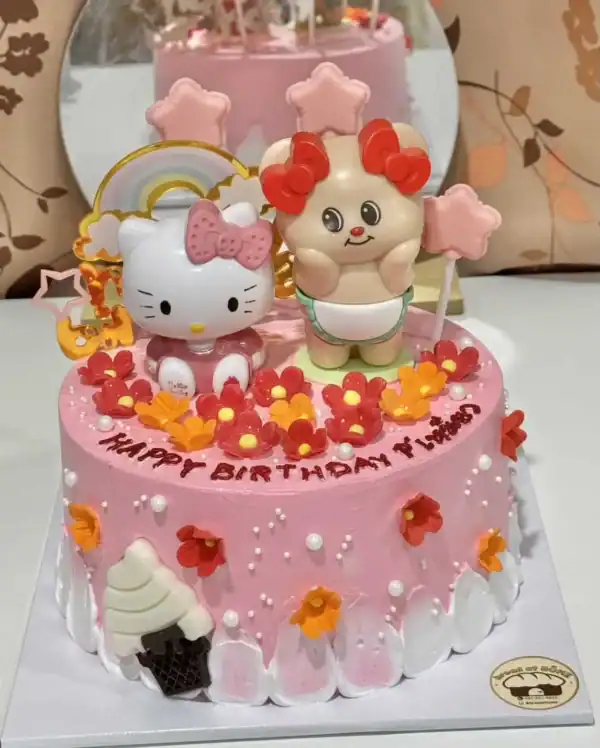 เค้กคิตตี้ [ハローキティ] HELLO KITTY CAKE วันเกิดสุดน่ารัก - Image 6