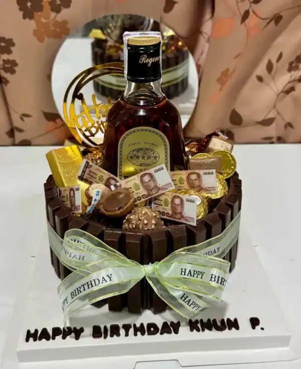 เค้กเหล้ารีเจนซี่ ช็อกโกแลตเข้นข้นสายดาร์กชอบ - Image 10