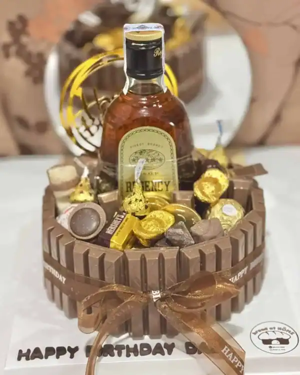 เค้กเหล้ารีเจนซี่กลม 1 ปอนด์