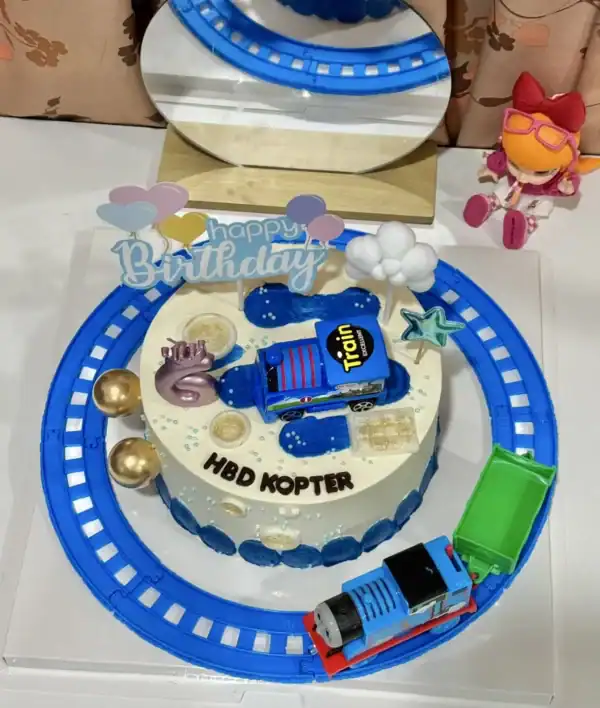 เค้กรถไฟโทมัส 1 ปอนด์