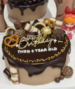 เค้กช็อกโกแลตกานาชพรีเมียม 2 ปอนด์