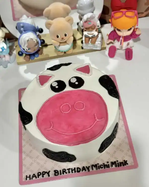 เค้กลายวัว