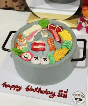 เค้กหมูกะทะ 2 ปอนด์