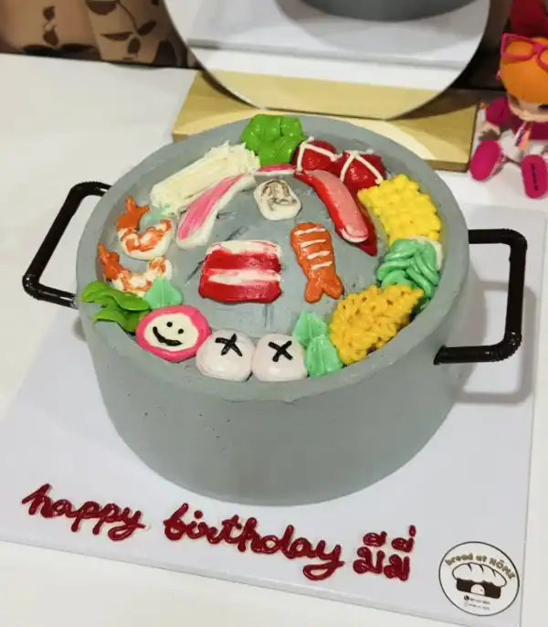 เค้กหมูกะทะ 2 ปอนด์