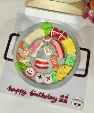 เค้กหมูกระทะ 2p