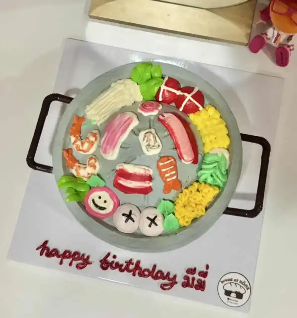 เค้กหมูกระทะ 2p