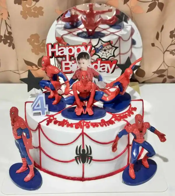 เค้กสไปเดอร์แมน ปล่อยพลังแมงมุม! ที่ฮีโร่ตัวจิ๋วต้องกรี๊ด! - Image 7