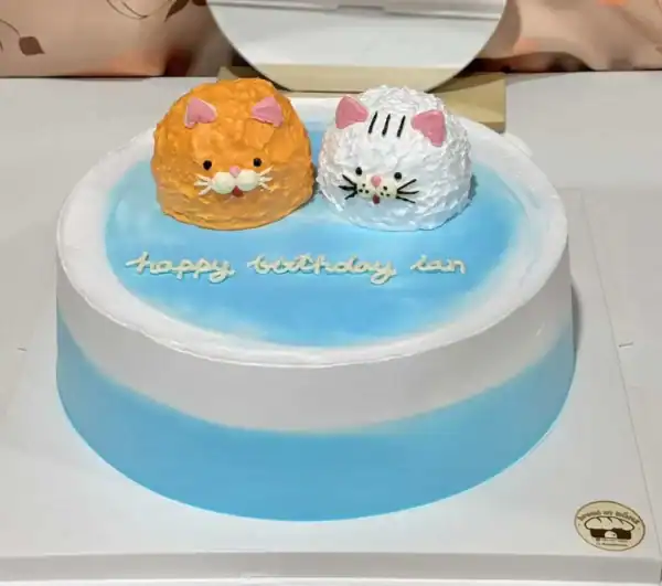 เค้กรูปน้องแมว 4 ปอนด์