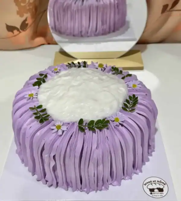 เค้กเผือกมะพร้าวอ่อน